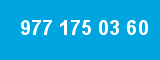 977 175 03 60 977 175 03 60